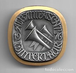 Médailles thématiques: ANTIGUA MEDALLA MILITAR SUIZA WINTERTHUR 1976